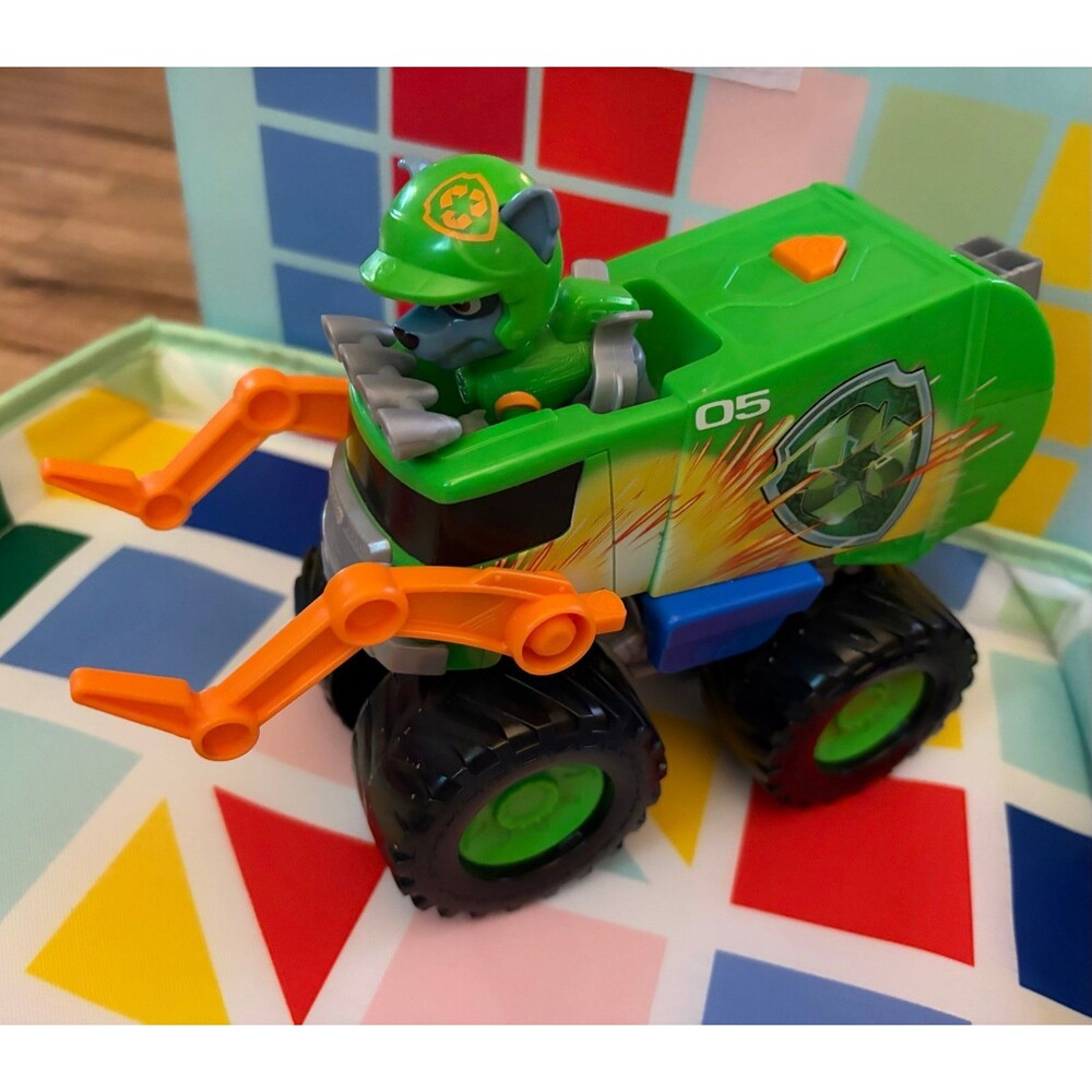 Rocky Paw Patrol Rescue Vehicles With Projectile